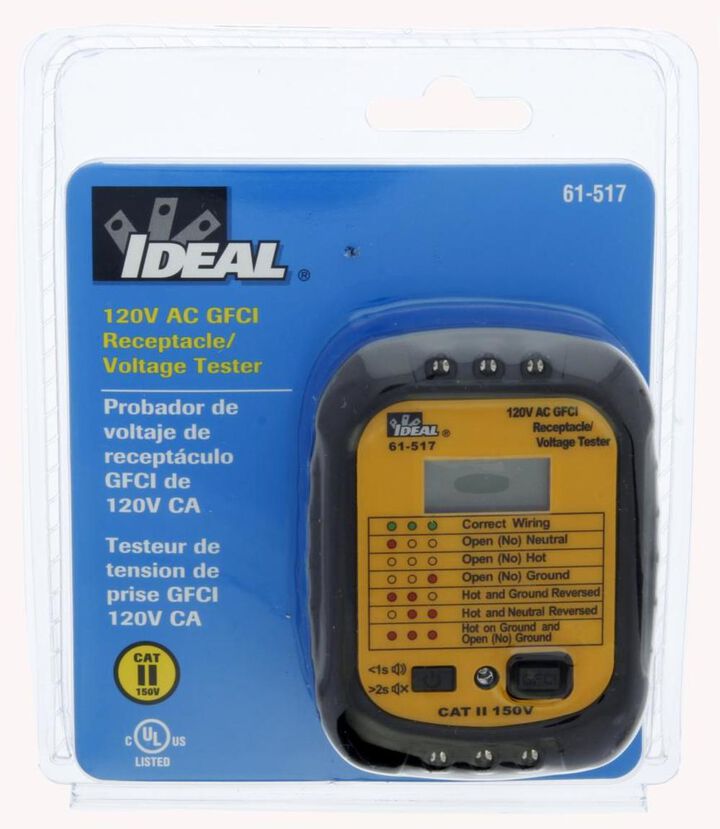 Ideal Industries Promotional GFCI Receptacle/Voltage Tester, large image number 5