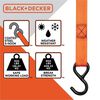 Black and Decker 1 Inch x 10 Ft Cam Buckle Tie Downs 4 Pieces, small image number 4