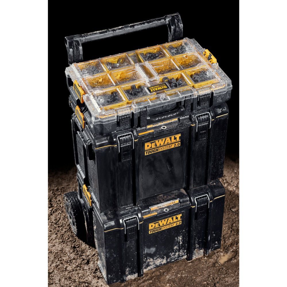 DEWALT ToughSystem 2.0 Rolling Toolbox & Full-Size Organizer Bundle, large image number 18