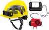 Milwaukee BOLT Yellow Front Brim Safety Helmet with IMPACT ARMOR Liner Type 2 Class E & USB Cooling Fan Bundle, small image number 1