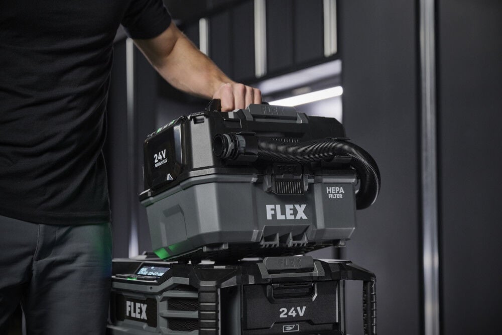 FLEX STACK PACK 24V 2.5 Gallon Wet/Dry Vacuum (Bare Tool), large image number 6
