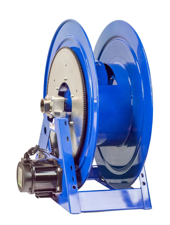 Coxreels Hose Reel 12V DC 1/2HP Motorized 2in x 125' 1000PSI No Hose, large image number 4