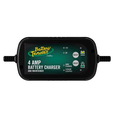 Battery Tender Lead Acid/Lithium Selectable Battery Charger 6/12V 4A