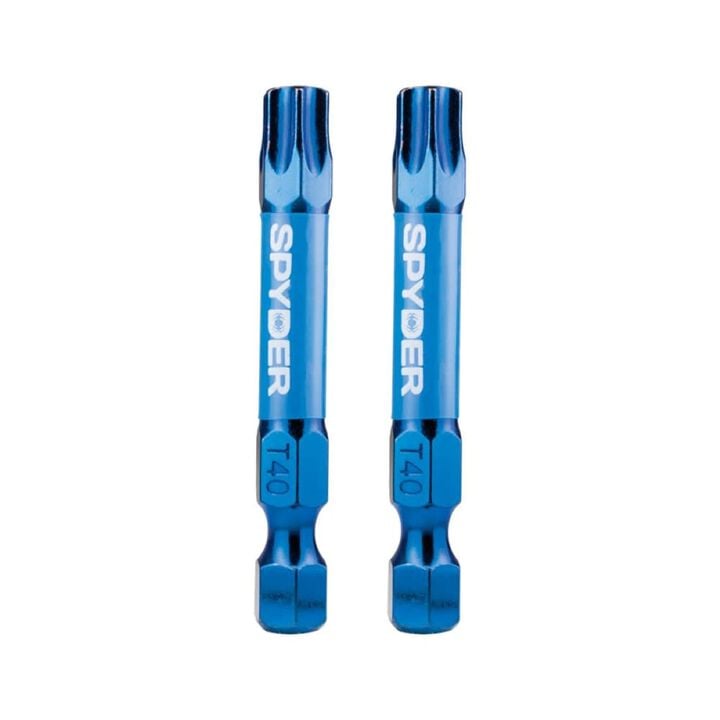 Spyder 2 Inch T40 Impact Driver Bit, 2 Pieces