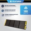 Champion Power Equipment 120-Watt Portable Foldable Solar Panels with Extension Cable and Kickstand, small