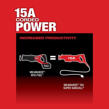 Milwaukee M18 FUEL SUPER SAWZALL Kit, large image number 3