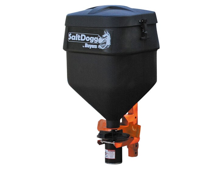 Buyers Products Company SaltDogg 4.4 Cubic Foot Black Polymer Electric Tailgate Spreader