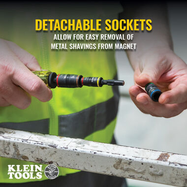 Klein Tools Impact Flip Socket Set No Handle