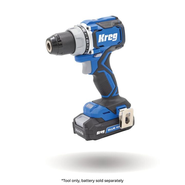 Kreg 20V Ionic Drive 1/2 Inch Compact Drill 1/4 Inch Compact Impact Driver & 7-1/4 Inch Circular Saw (Bare Tool) Bundle, large image number 4