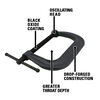 Wilton 8 In. Open 4-1/2 In. Throat 400Sr Drop Forged Extra Deep Throat C-Clamp, small image number 2