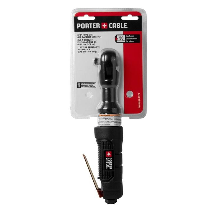 Porter Cable 50 ft-lbs Torque 3/8 Inch Air Ratchet Wrench, large image number 9