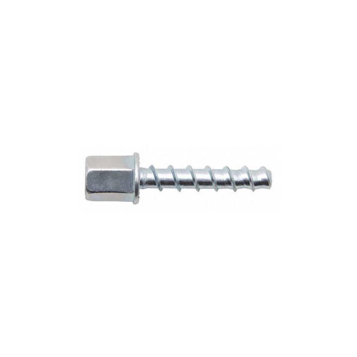 DEWALT Hangermate+ 1/4 x 1-5/8 Inch Vertical Concrete Screw Rod Hanger for 3/8 Inch Rod 25 Pieces, large image number 1