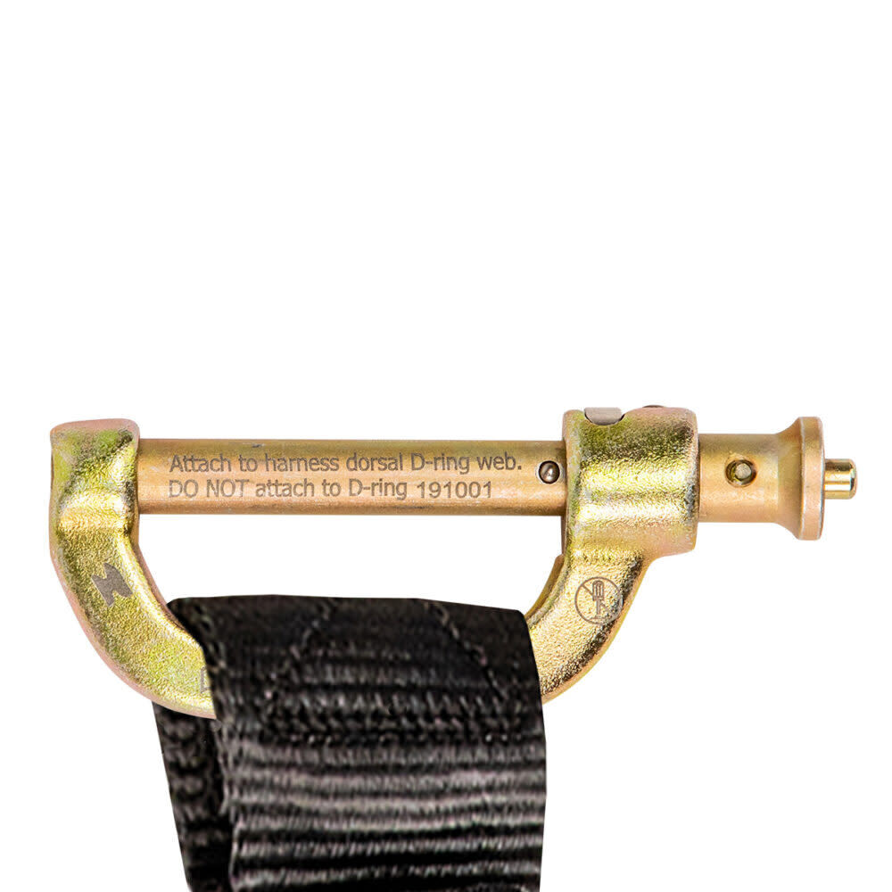 Safewaze Latitude Edge 11 Ft. Single Cable SRL-P: Snap Hook, large image number 2