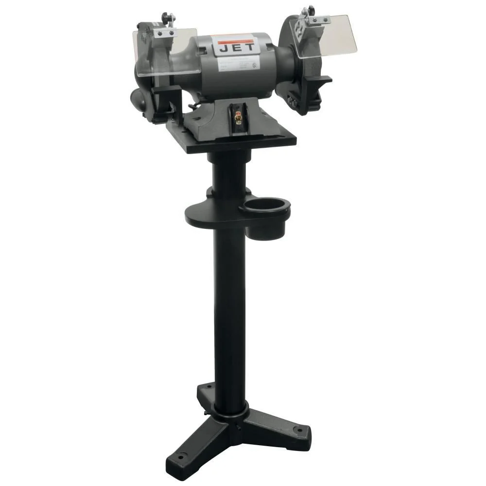 JET 8in Shop Bench Grinder with Stand - JT9-577102K