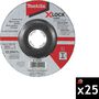 Makita Promotional 25 Pack X-LOCK 4-1/2" x 1/4" x 7/8" Metal Abrasive Grinding Wheel