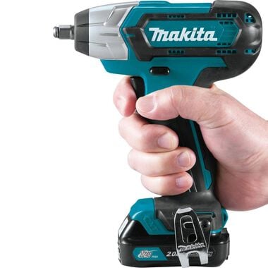 Makita 12V Max CXT Lithium-Ion Cordless 3/8 In. Impact Wrench Kit (2.0Ah), large image number 5