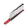 CRAFTSMAN 1/4-in Drive Metric 6 Point Deep Socket Set, 11pc, small image number 2