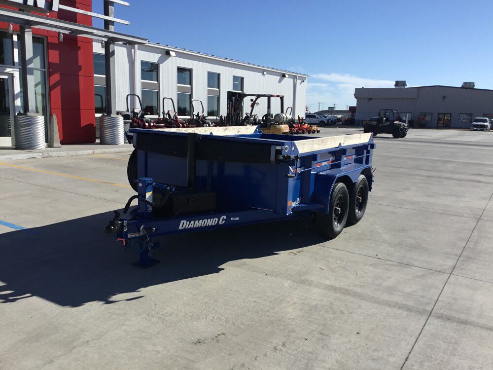 Diamond C MDT 10 Ft Telescopic Dump Trailer, large image number 3