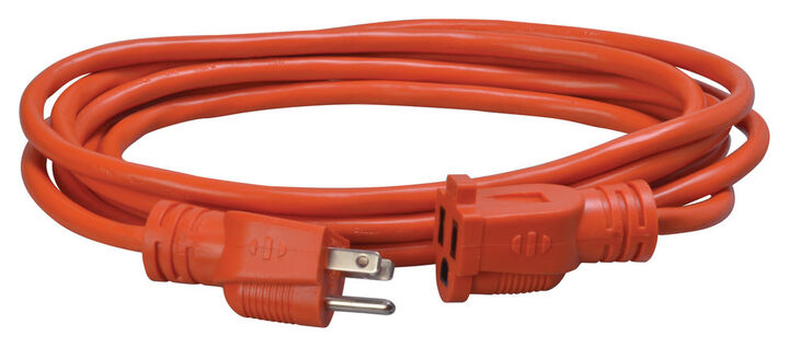 Southwire SJTW General Purpose Extension Cord 10 Ft 16/3 Orange, large image number 1