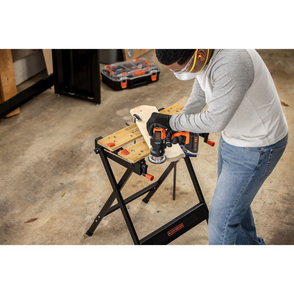 Black and decker cordless hotsell router