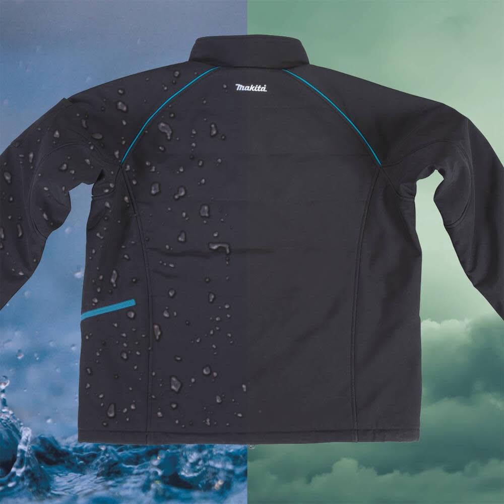 Makita waterproof jacket hot sale