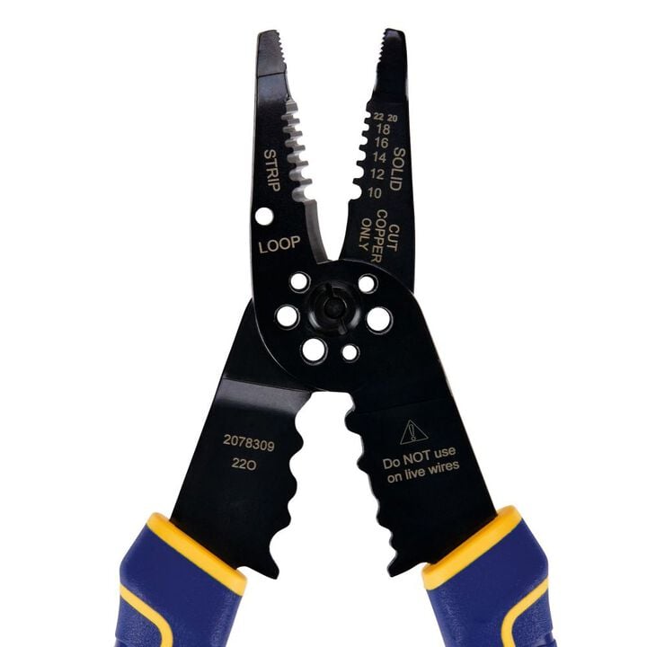 Irwin 8 Inch Multi Tool Stripper Cutter Crimper, large image number 1