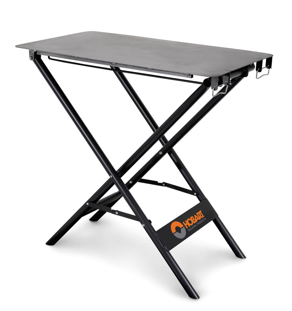 Hobart Steel Folding Welding Table, large image number 1
