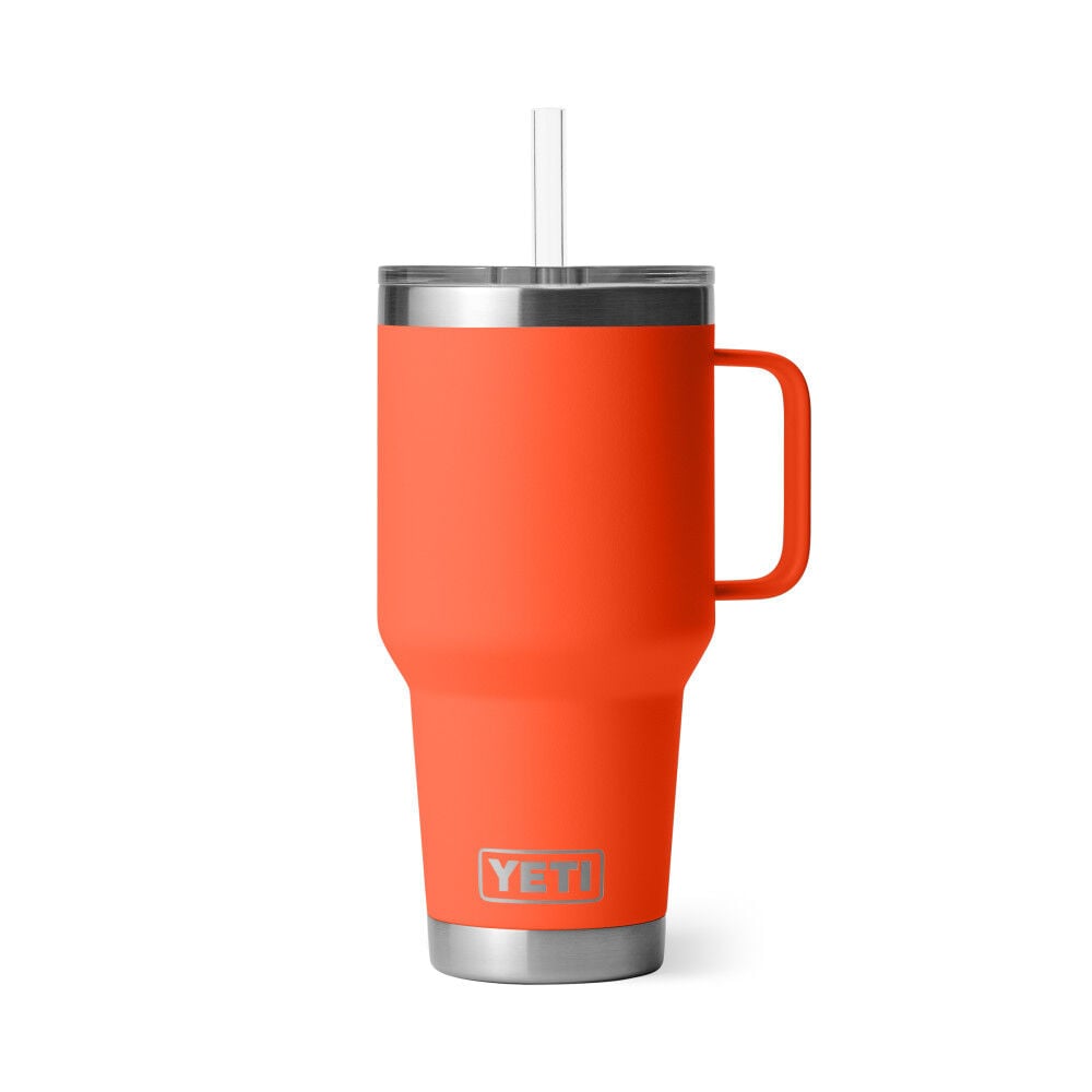 YETI Rambler 35 Oz Straw Mug with Straw Lid Papaya – 21071504861