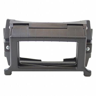 Sellstrom Flip Front Adapter For Welding Helmets, 2in x 4.25in Lift Front Retainer, Black