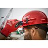 Milwaukee Red Front Brim Hard Hat with 4pt Ratcheting Suspension Type 1 Class E & BOLT USB Cooling Fan Bundle, small image number 5