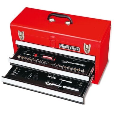 CRAFTSMAN Mechanic Tool Set, 104pc