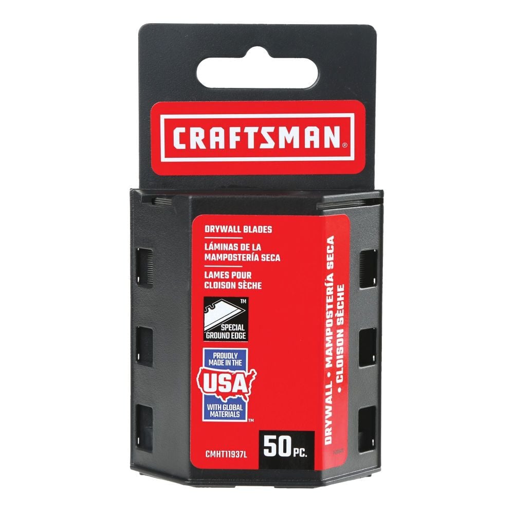 CRAFTSMAN Drywall Blades, 50 Pack - CMHT11937L