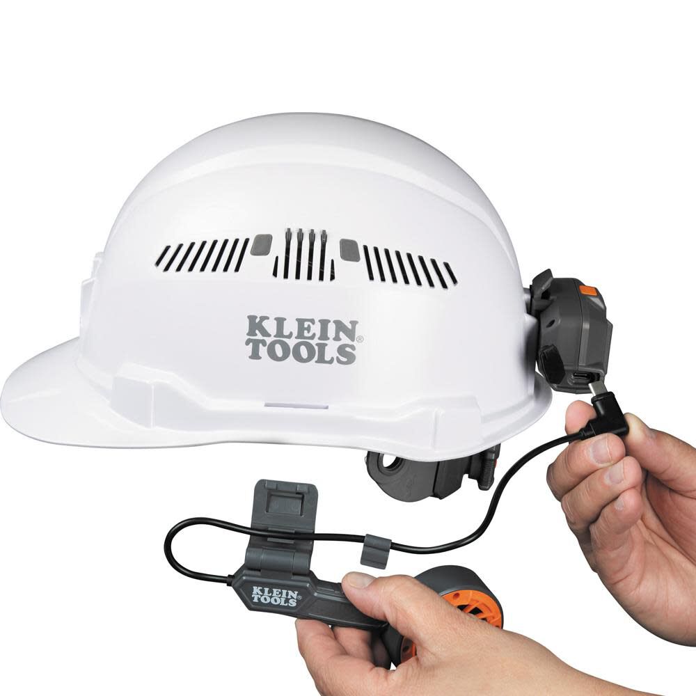 Hard hat shop cooling fan