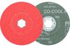 Pferd COMBICLICK Fiber Disc, 4-1/2 Inch Dia, 60 Grit, Ceramic oxide CO-COOL, small image number 1