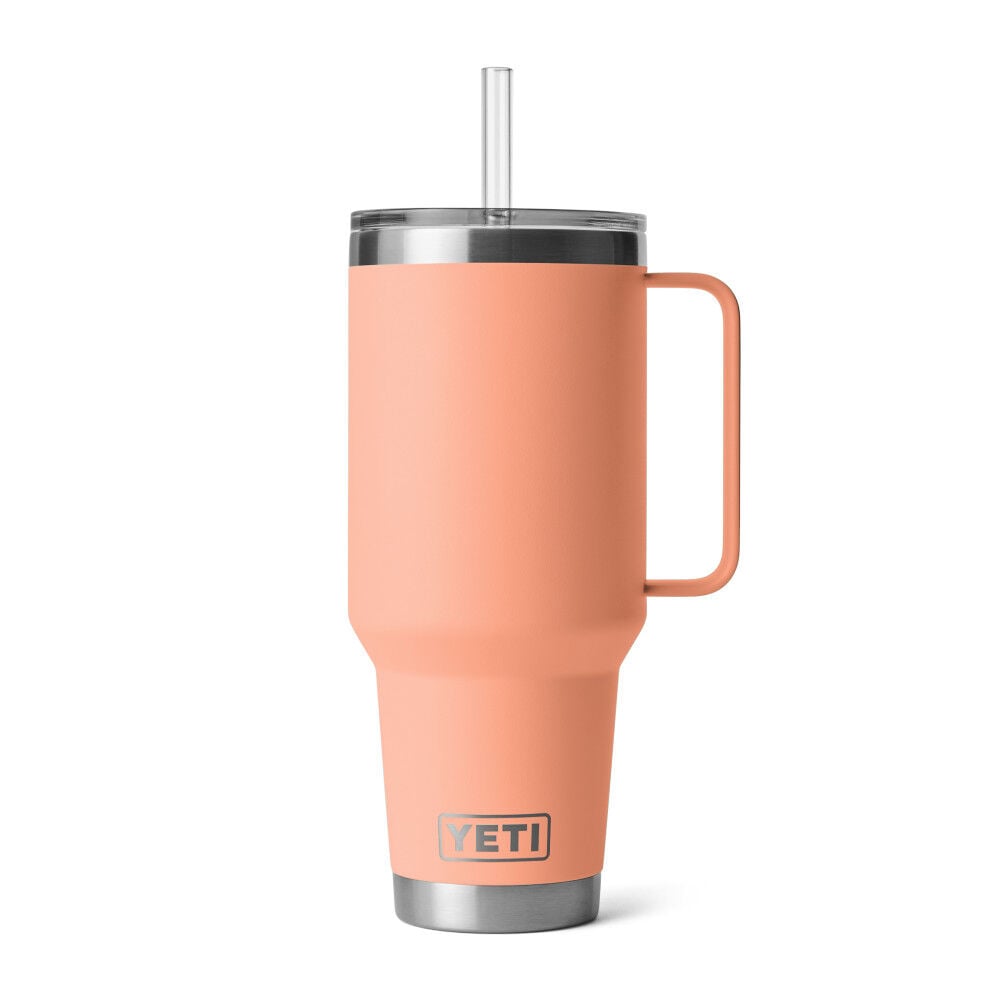 YETI Rambler 42 Oz Straw Mug with Straw Lid Lowcountry Peach, large image number 1