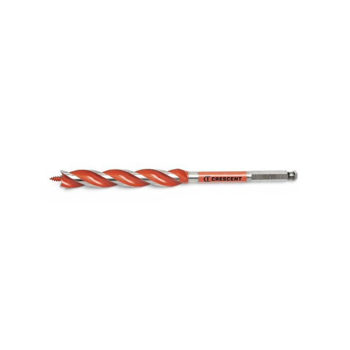 Crescent 9/16 in x 7 1/2 in Solid Auger Drill Bit