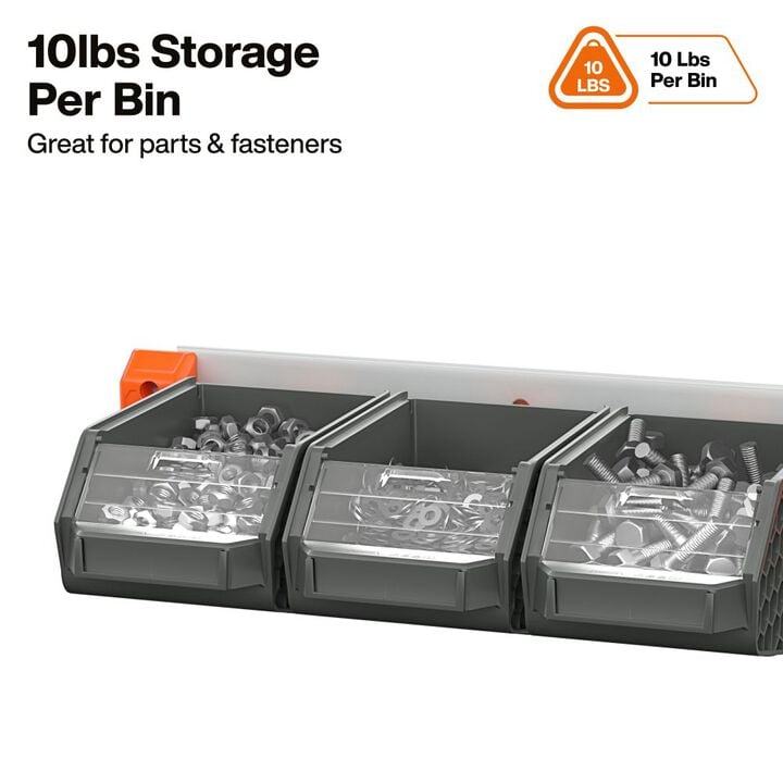 Klein Tools MODbox Wall System, Small Bin, 3 Pieces, large image number 5