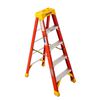 Werner 5-ft Fiberglass Type 1A - 300 lbs. Capacity Step Ladder, small
