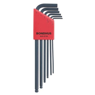 Bondhus Set 6 L-Wrenches 1.5 to 5 mm, large image number 0