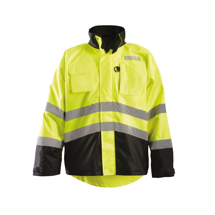 Occunomix Hi-Vis Yellow Rip Stop Fleece Barka Jacket XL