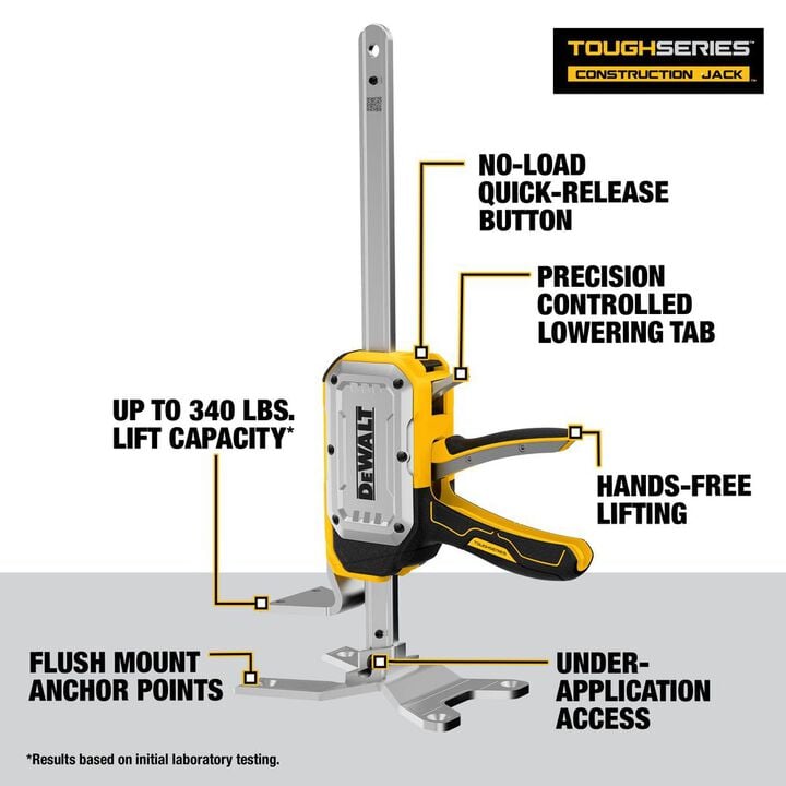 DEWALT TOUGHSERIES Construction Jack, large image number 1