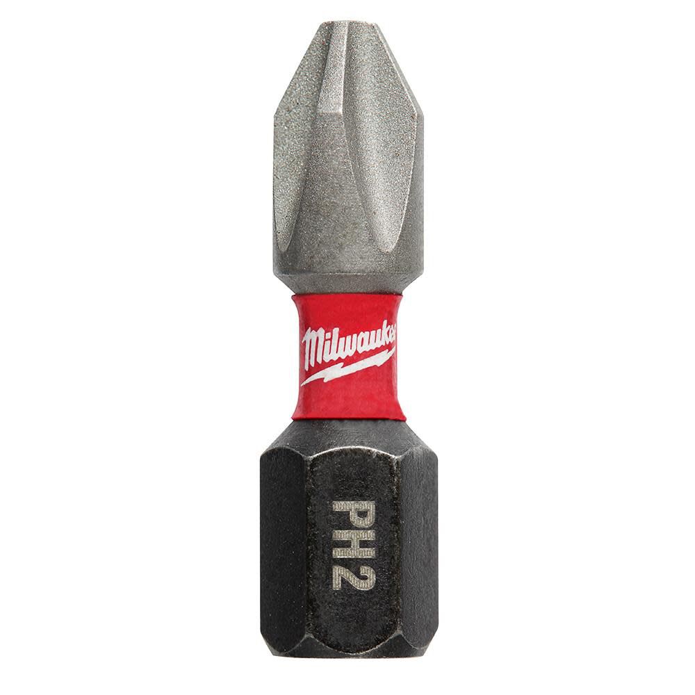 Milwaukee SHOCKWAVE 2-Piece Impact Phillips #2 Insert Bits, large image number 12