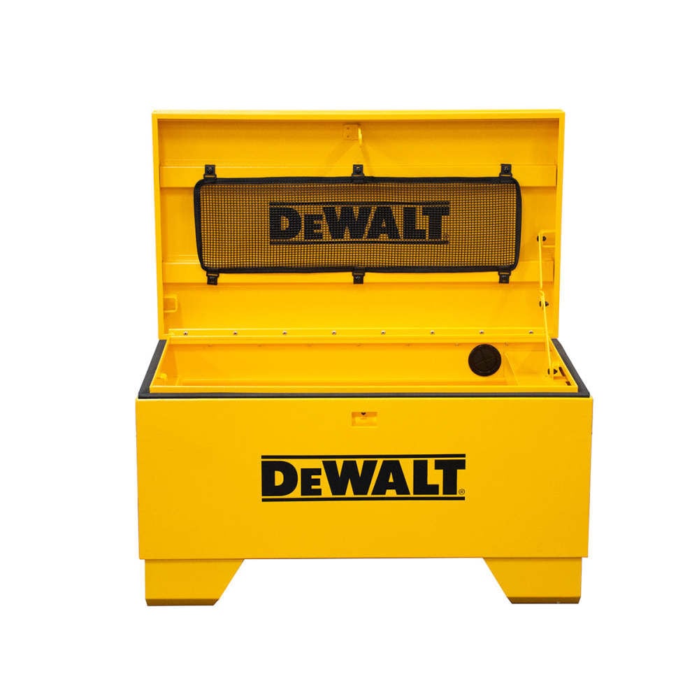 DEWALT 32 Inch Yellow Heavy Duty Steel Jobsite Box – DWXJSB32Y