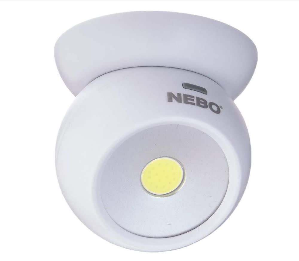 NEBO Sensor Eye 6776 motion activated hands free magnetic rotating area flashlig 