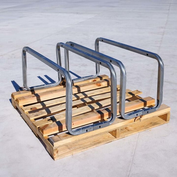 Tie Down 10 Ft Guardrail Stack Pallet Kit with UCC Bases