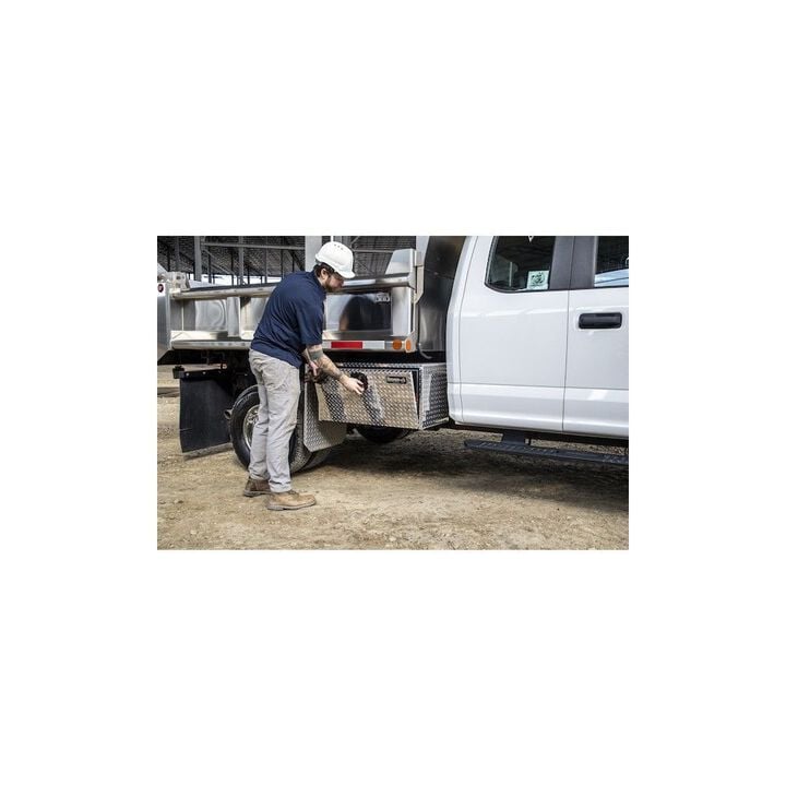 Buyers Products Company 18x18x48 Inch Diamond Tread Aluminum Underbody Truck Box, large image number 8