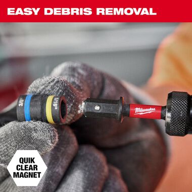 Milwaukee SHOCKWAVE Impact Duty QUIK-CLEAR 2-in-1 Magnetic Nut