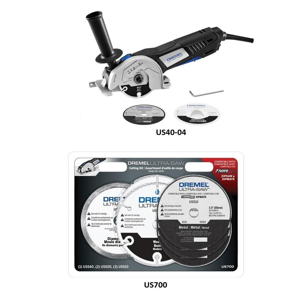 Dremel Ultra Saw 120V Compact Saw Tool Kit & 6-Piece Cutting Kit -Bundle, large image number 2