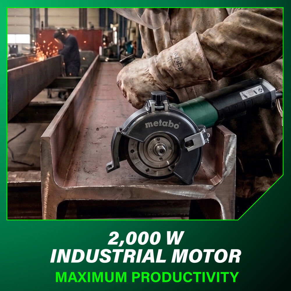 Metabo HPT WEPBA 20-150 6 Inch Quick DS BL Angle Grinder, large image number 7