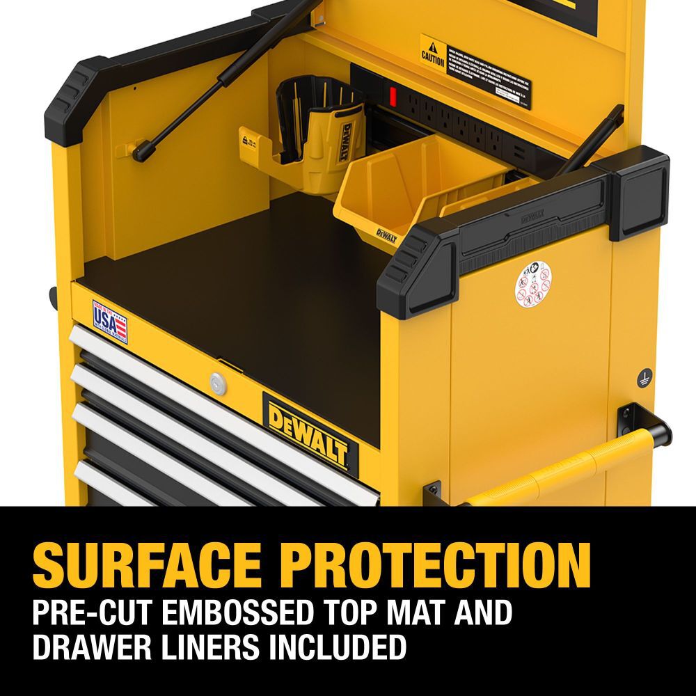 DEWALT 26 Inch Wide 4-Drawer Tool Chest, large image number 5